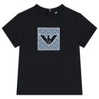 Younger Boys Green, Ivory & Black T-Shirts (3 Pack), 1, hi-res