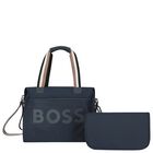 Navy Blue Logo Baby Changing Bag, 2, hi-res