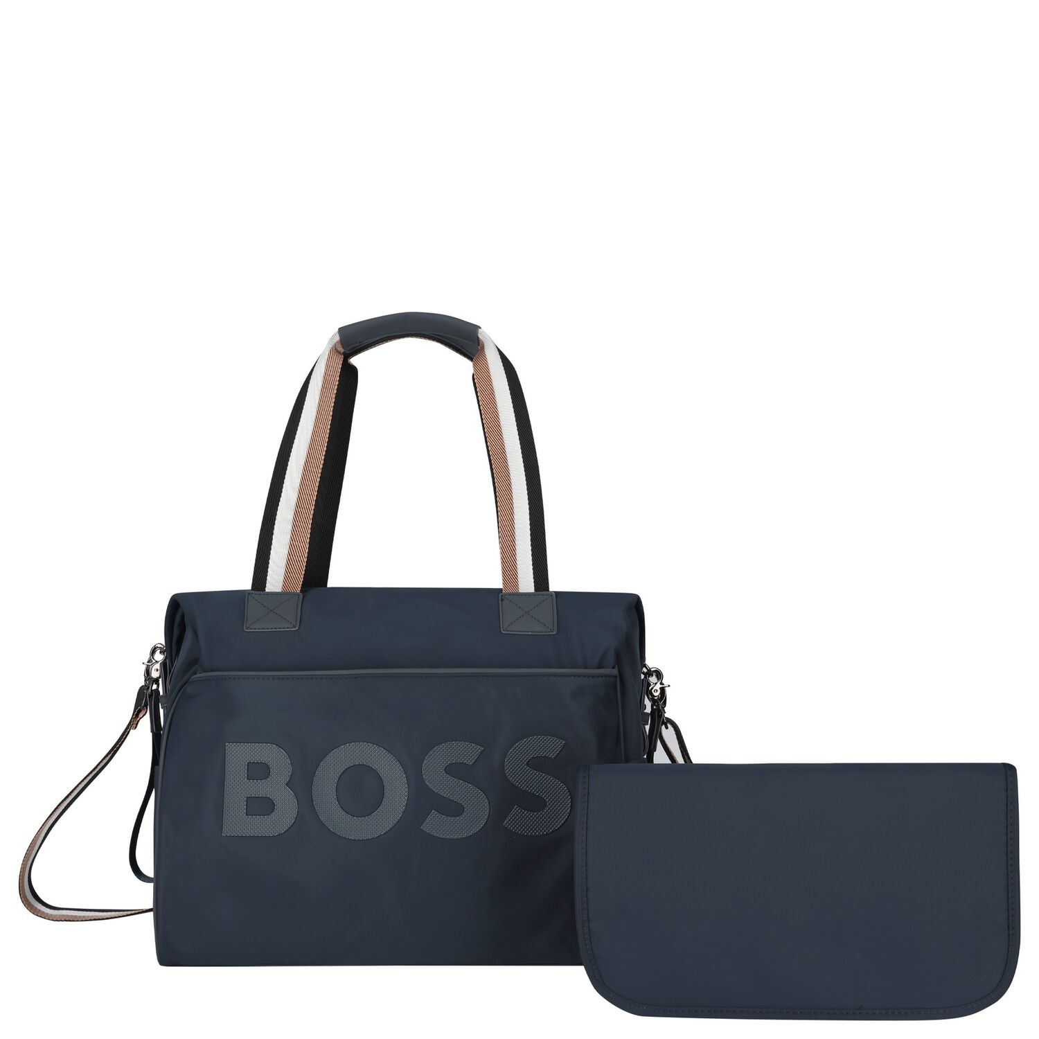 Navy Blue Logo Baby Changing Bag, 2, hi-res