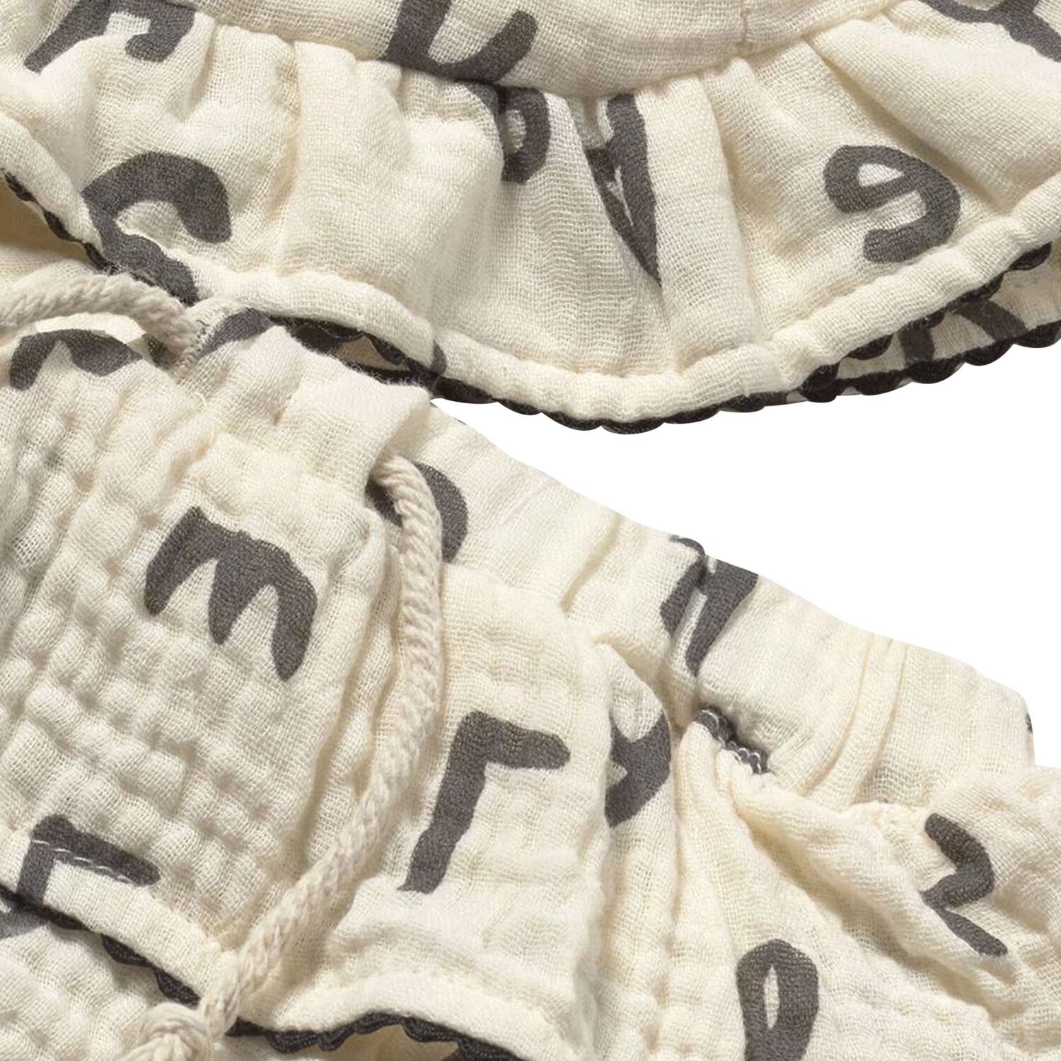Baby Girls Ivory & Beige Bear Skirt Set, 1, hi-res image number null