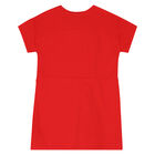 Girls Red Logo Dress, 2, hi-res