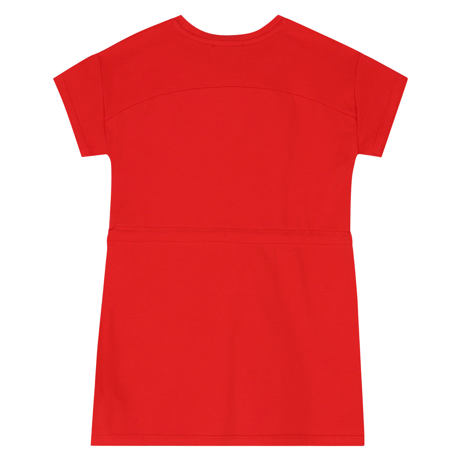 Girls Red Logo Dress, 2, hi-res