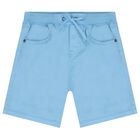 Boys Blue Shorts, 1, hi-res