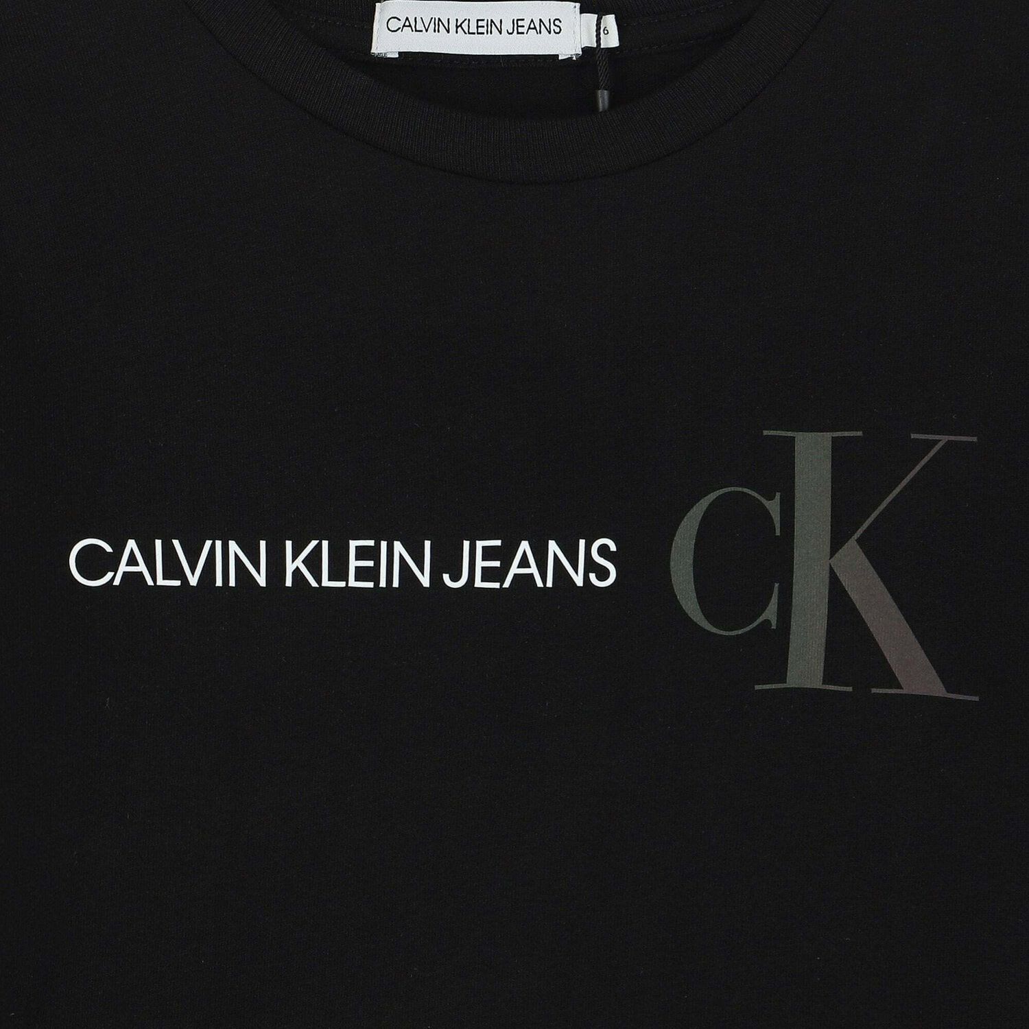 تيشيرت بالشعار باللون الاسود للاولاد, 1, hi-res image number null