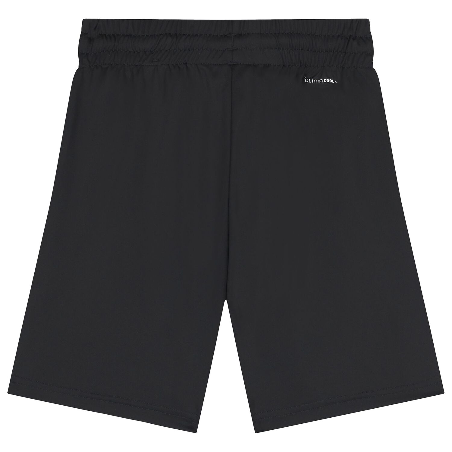 Black Smiley Logo Shorts, 1, hi-res