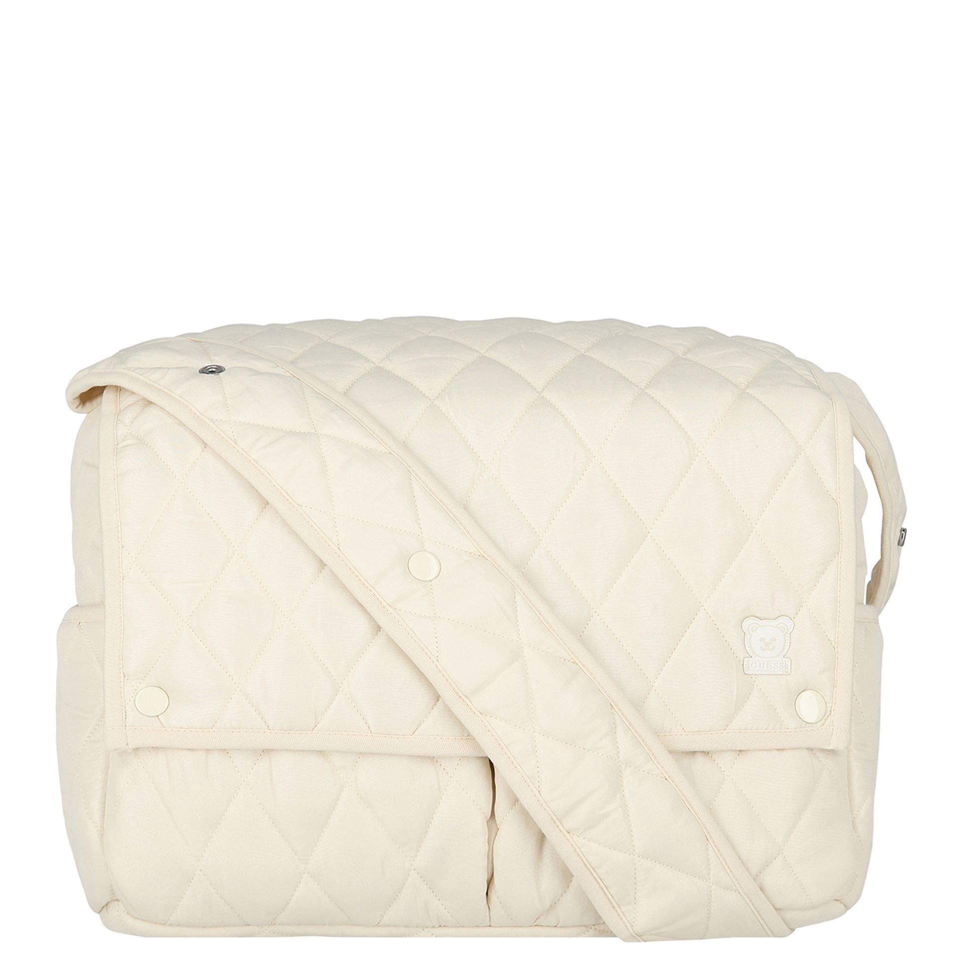 Guess Beige Logo Baby Changing Bag Junior Couture UAE