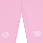 Baby Girls Pink Logo Trousers Set, 1, hi-res