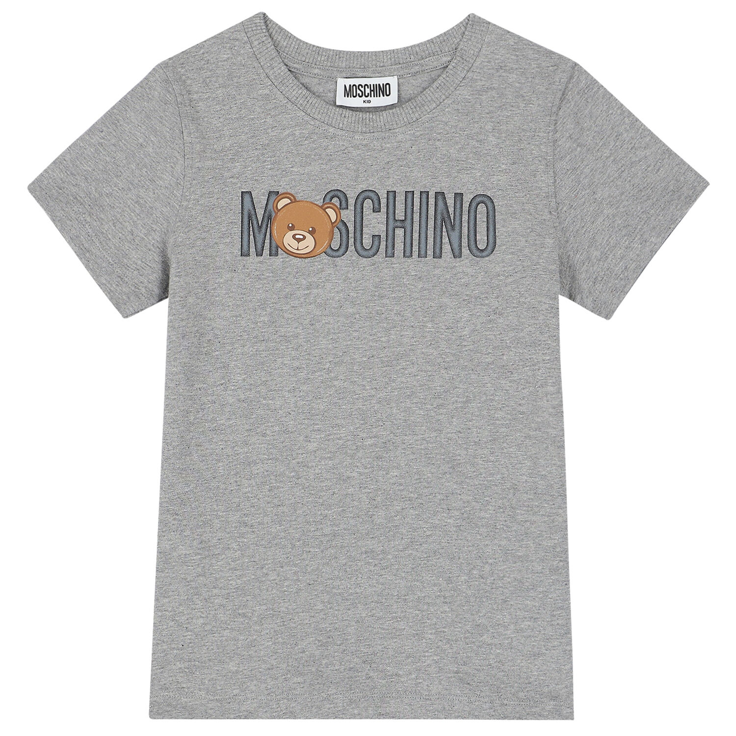 تيشيرت بشعار تيدي باللون الرمادي, 5, hi-res image number null