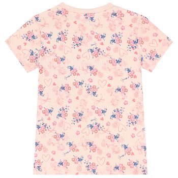 Girls Pink Logo T-Shirt, 1 Girls Pink Logo T-Shirt