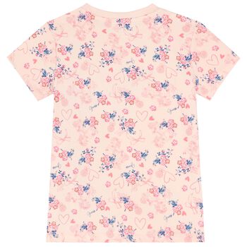 Girls Pink Logo T-Shirt