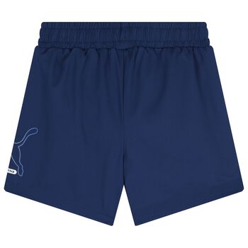 Boys Blue Logo Shorts