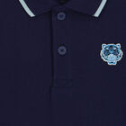 Baby Boys Navy Blue Tiger Romper, 1, hi-res