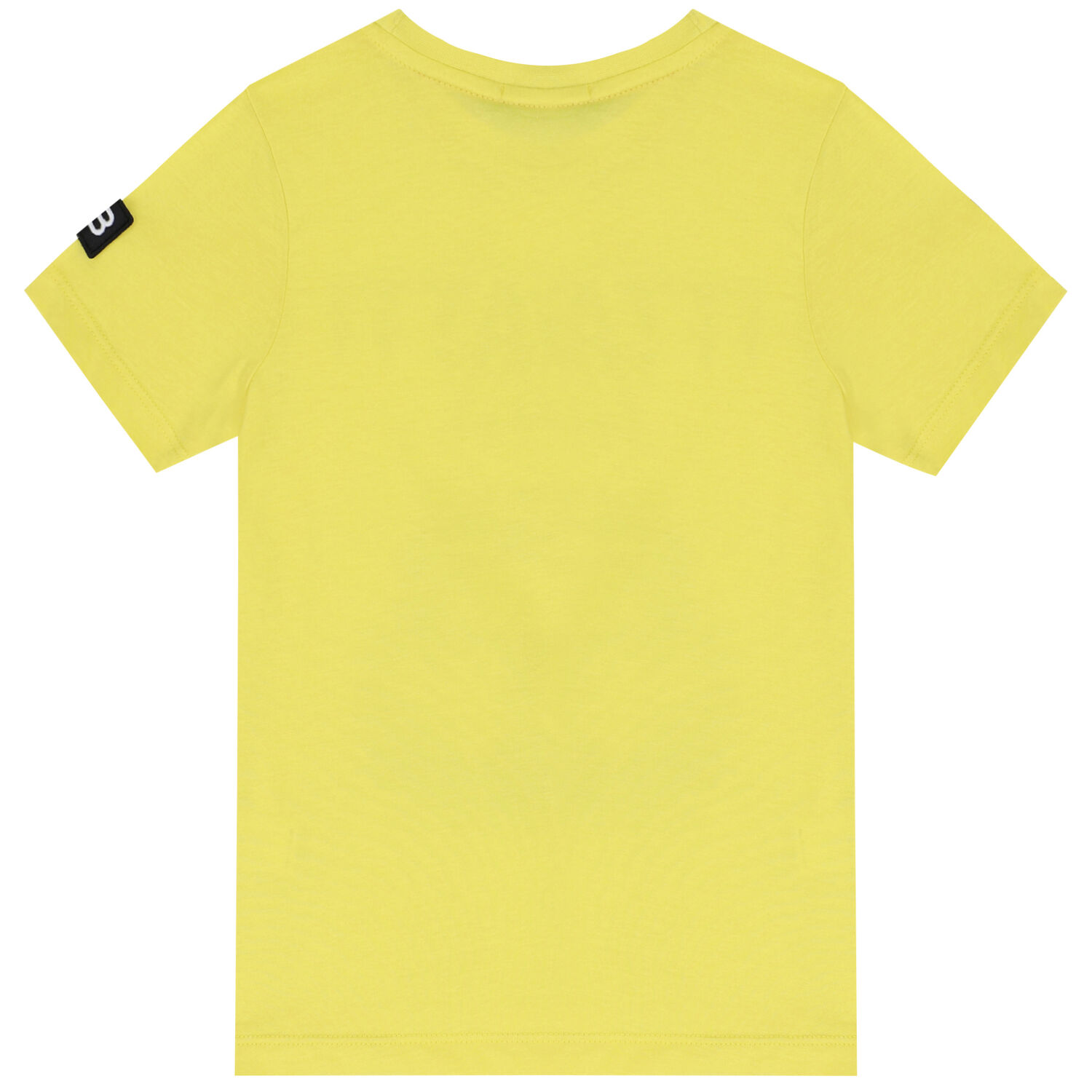 تيشيرت بالشعار باللون الأصفر للأولاد, 1, hi-res