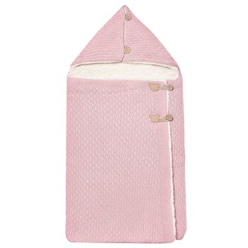 Baby Girls Pink Knitted Nest