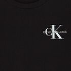 Boys Black Logo Long Sleeve Top, 1, hi-res