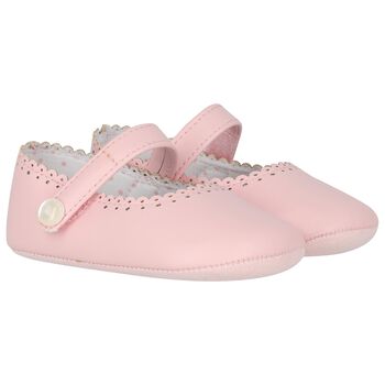 Baby Girls Pink Pre Walker Shoes