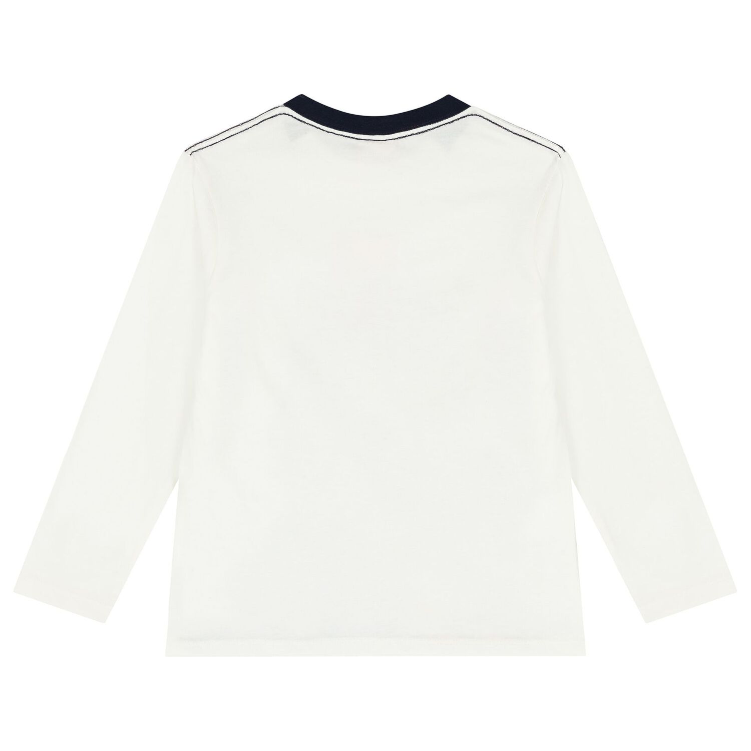 Boys Ivory Fox Long Sleeve Top, 1, hi-res