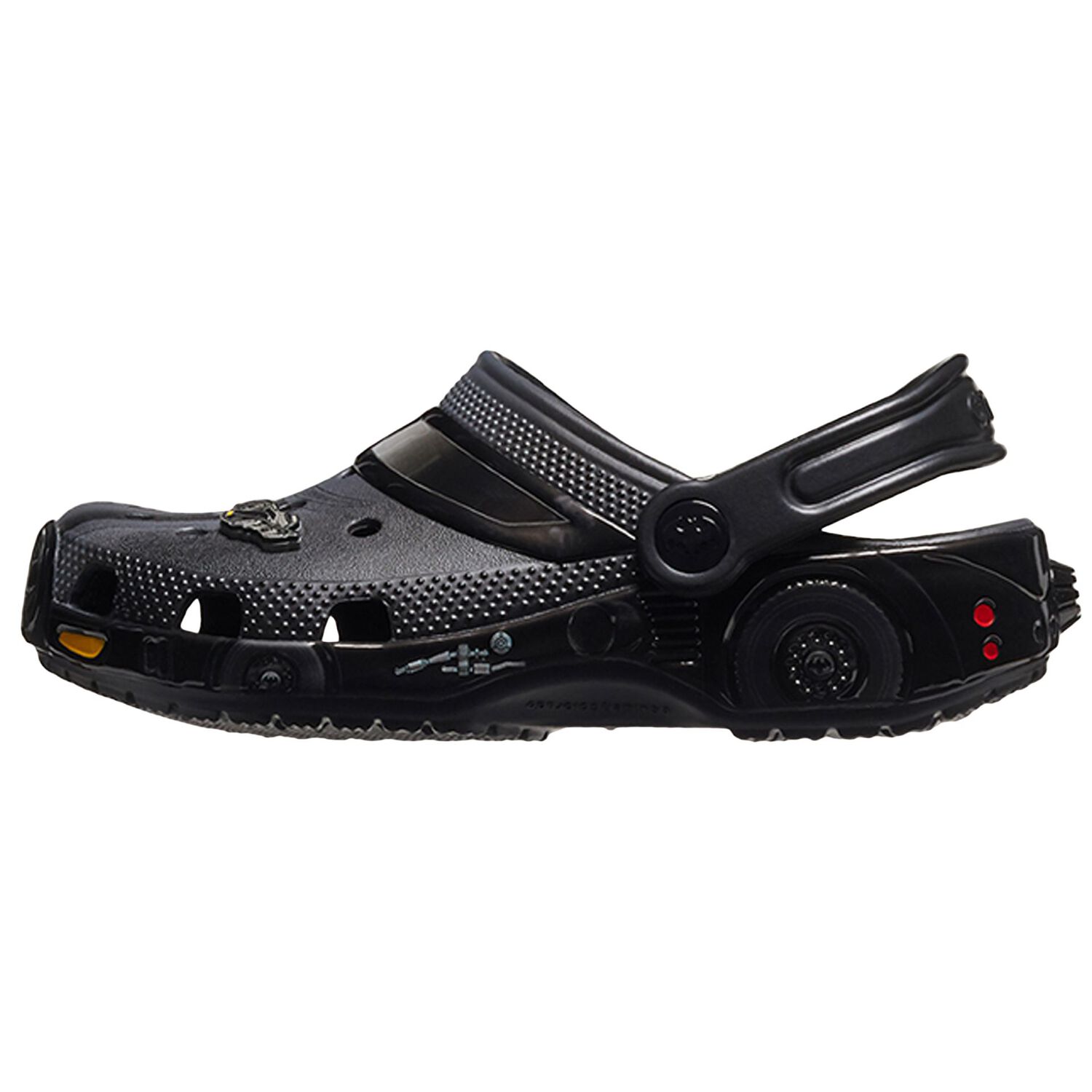 Black Batman Classic Clogs Sandals, 1, hi-res