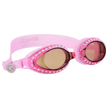Girls Pink Swimming Goggles