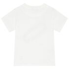 Boys White & Red Shorts Set, 4, hi-res