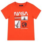 Boys Red & Grey Nasa Shorts Set, 2, hi-res
