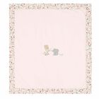 Baby Girls Pink Animals Blanket, 1, hi-res