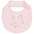 Baby Girls Pink & White Choupette Babygrow Gift Set, 1, hi-res