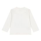 Younger Boys Ivory, Red & Navy Blue Teddy Bear Tracksuit Set (3 Piece), 3, hi-res