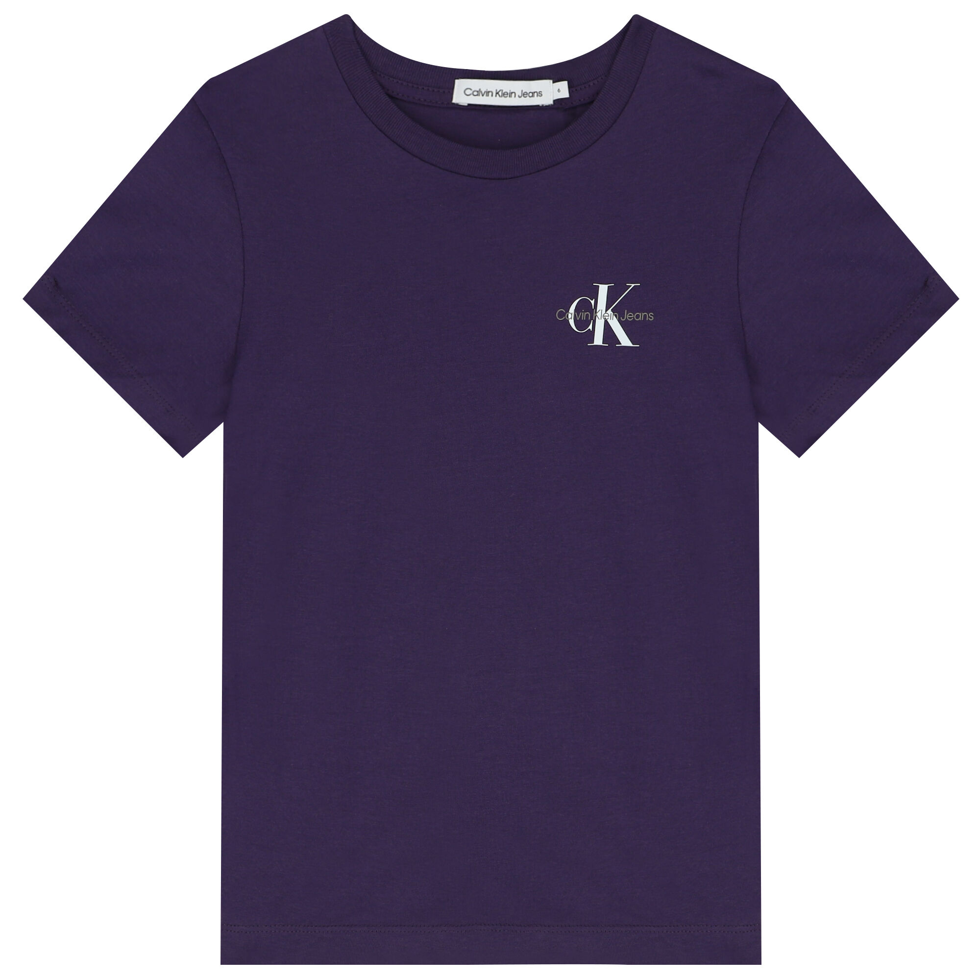 Calvin klein monogram logo t shirt store