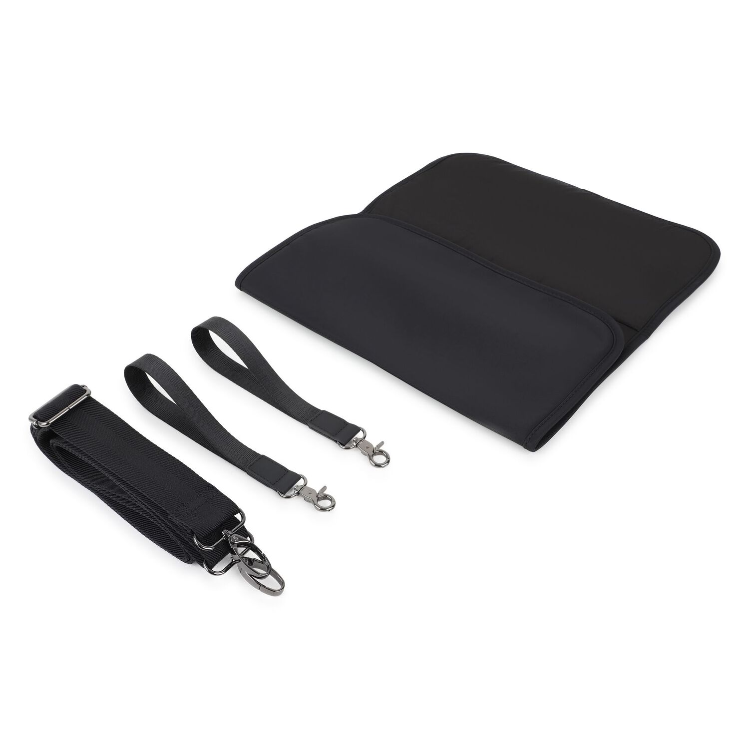 Black Logo Baby Changing Bag, 1, hi-res image number null