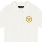 فستان بولو باللون العاجي للبنات, 1, hi-res