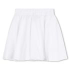 Girls White Logo Skirt, 1, hi-res