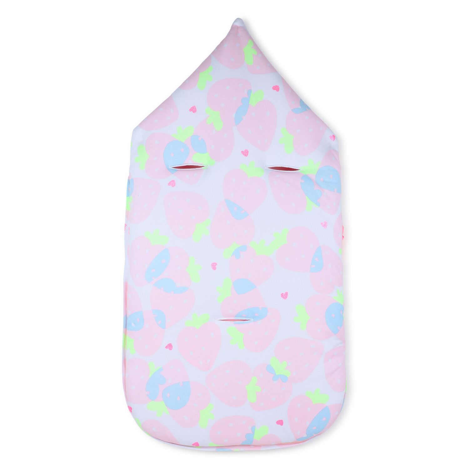 Baby Girls Pink Strawberry Nest, 1, hi-res