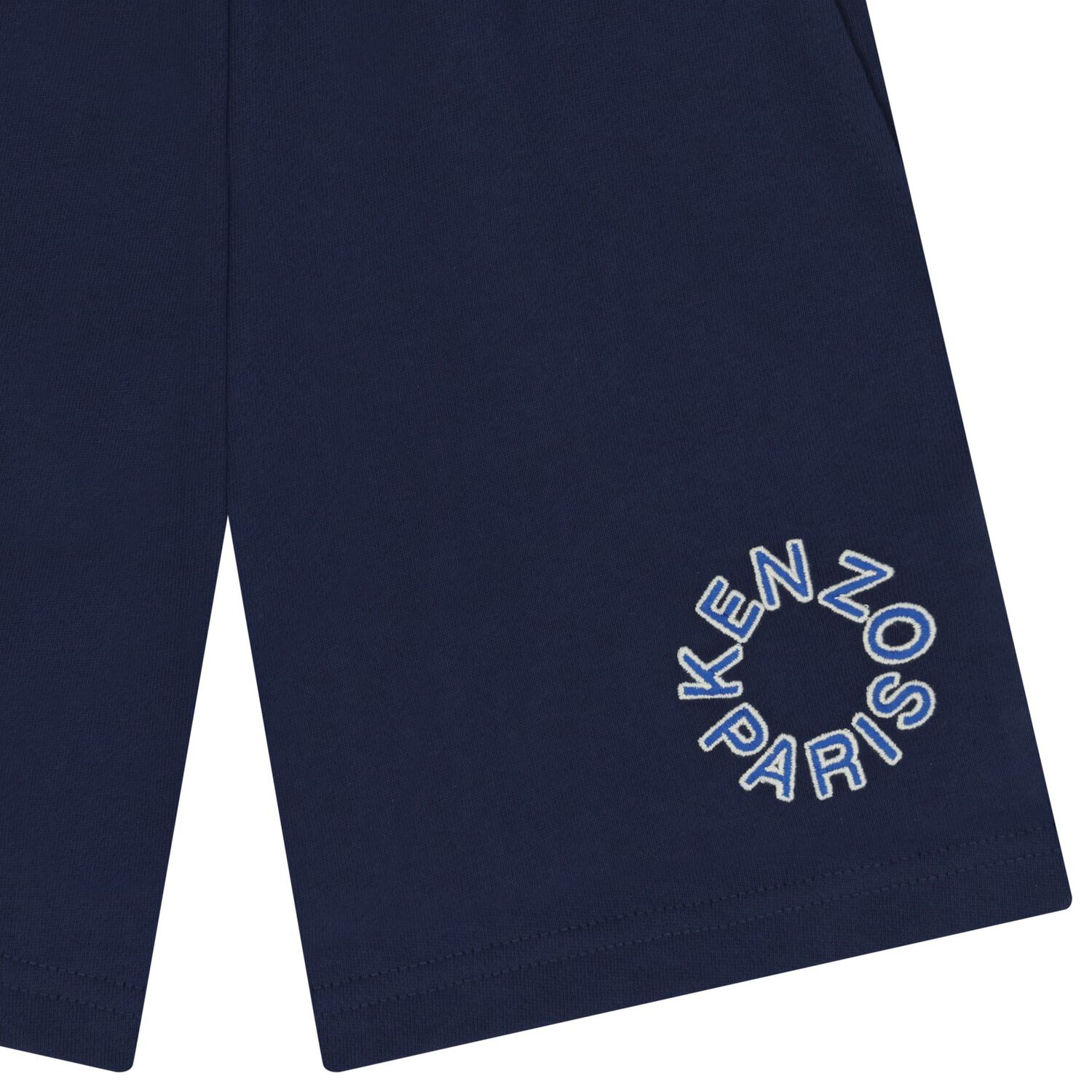 Navy Blue Logo Shorts, 2, hi-res