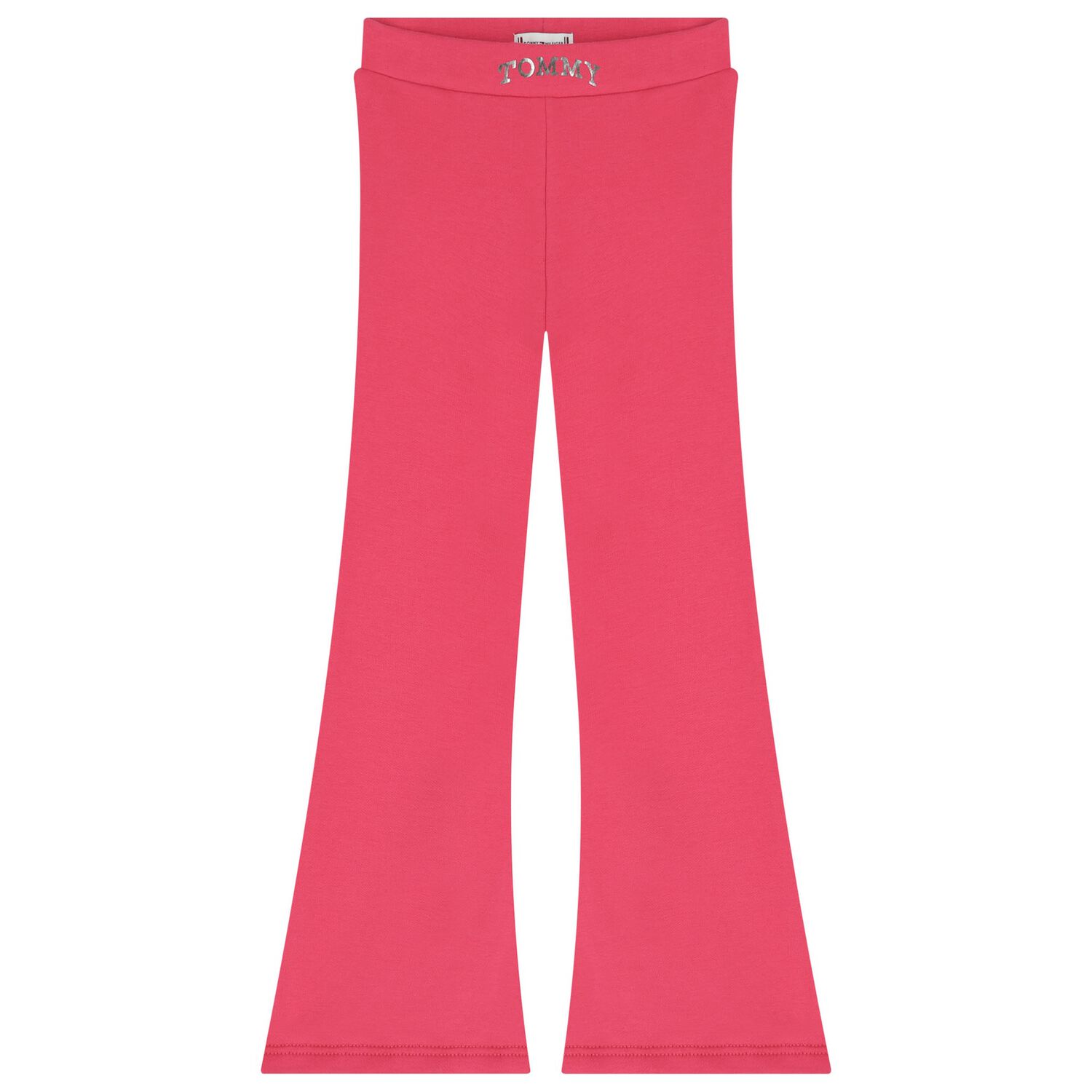 Girls Pink Logo Leggings, 2, hi-res