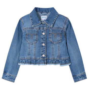 Girls Blue Denim Jacket