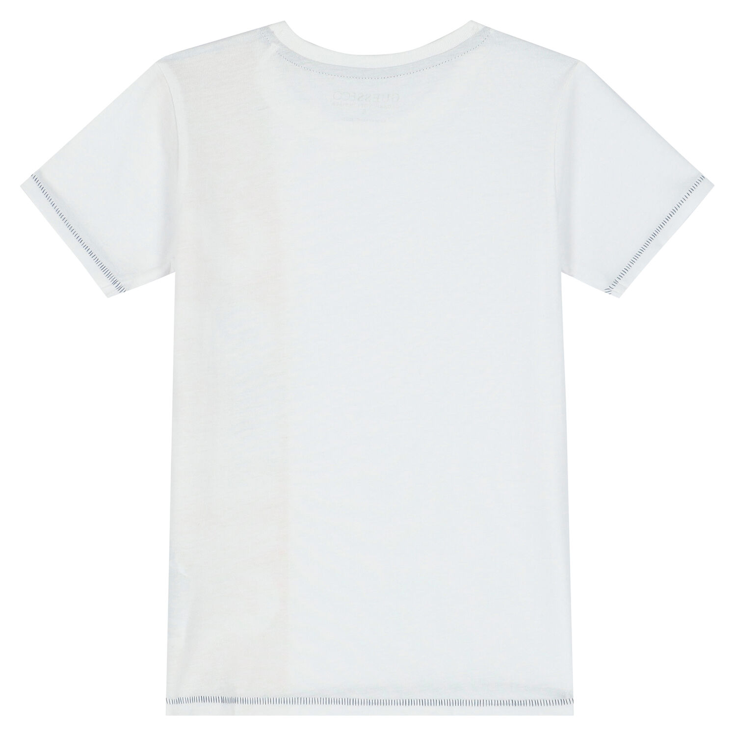 Boys White Logo T-Shirt, 1, hi-res