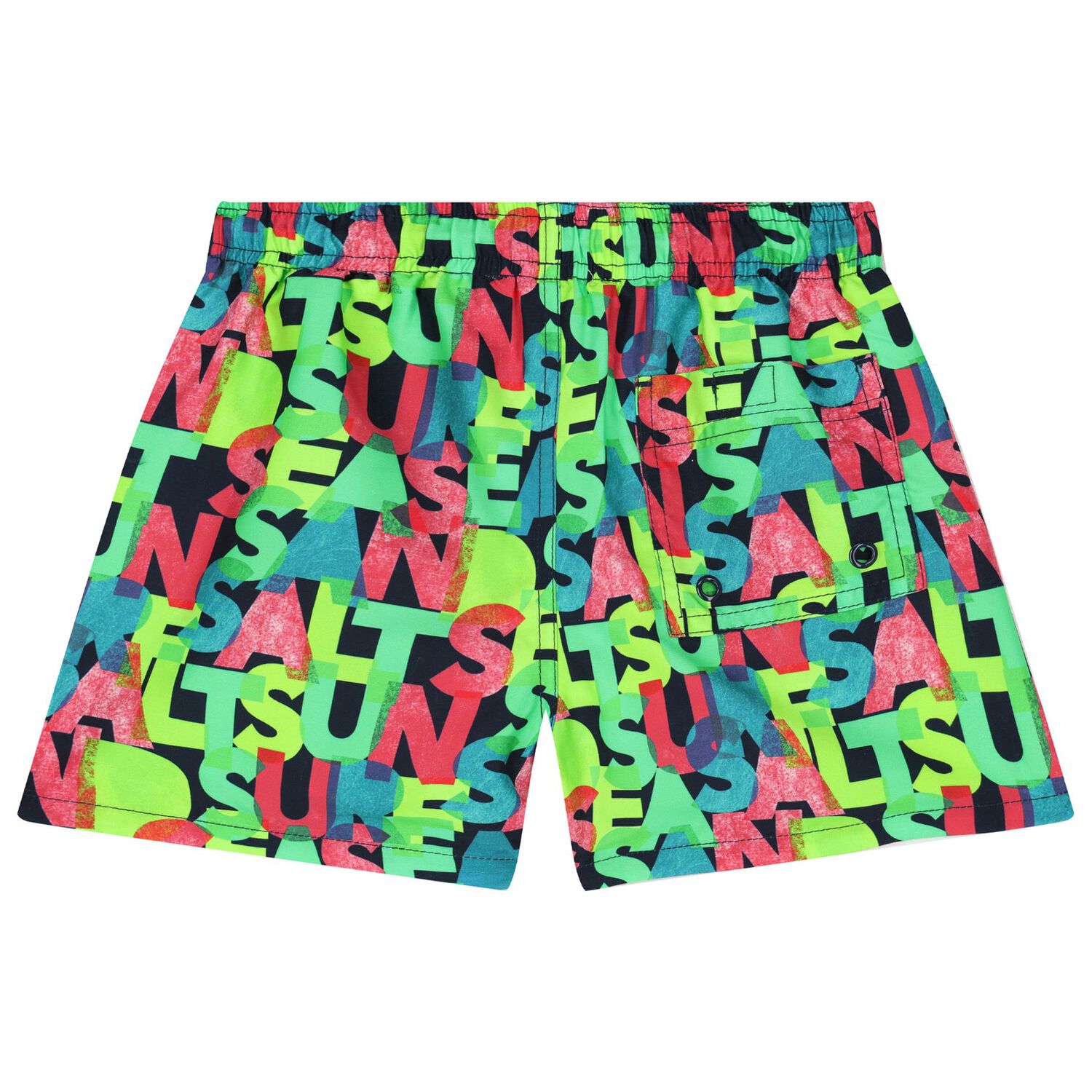 Boys Multi-Coloured Logo Swim Shorts, 1, hi-res image number null