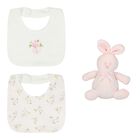 Baby Girls White & Pink Gift Set, 1, hi-res