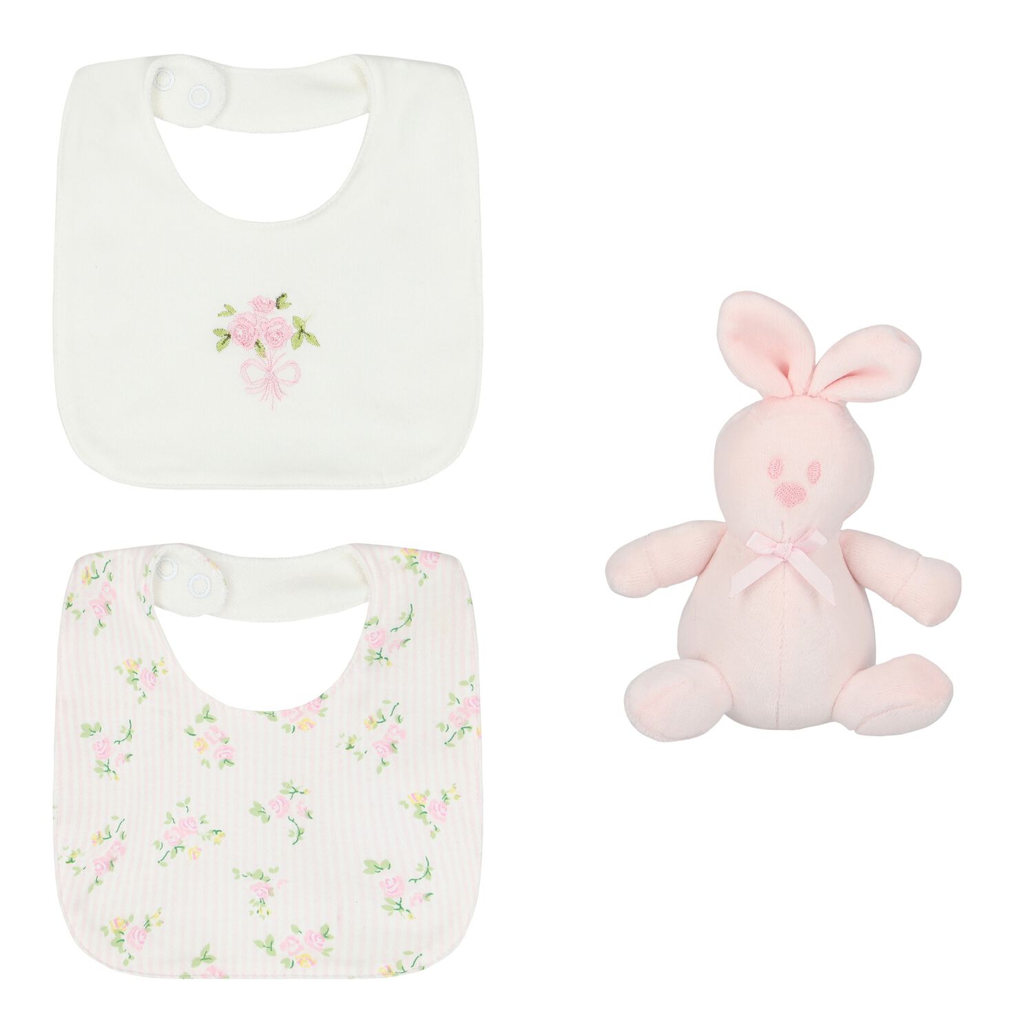 Baby Girls White & Pink Gift Set, 1, hi-res image number null