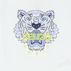 Younger Boys White Logo Tiger T-Shirt, 1, hi-res