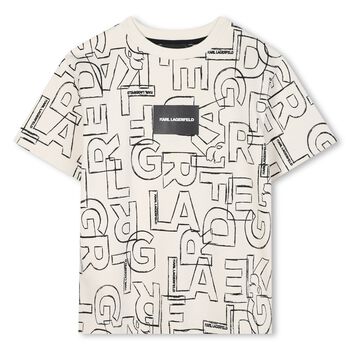 Boys Ivory Logo T-Shirt
