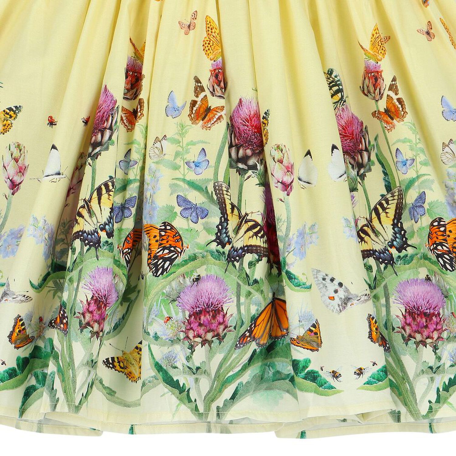 Girls Yellow Dress, 3, hi-res