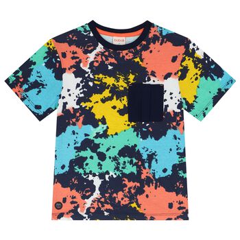 Boys Multi-Coloured Abstract T-Shirt