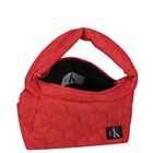 Girls Red Logo Quilted Shoulder Bag, 2, hi-res