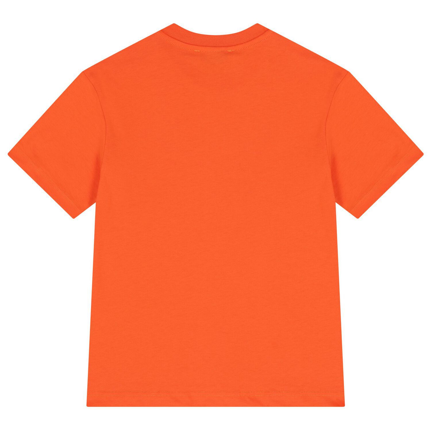 Boys Orange Logo T-Shirt, 1, hi-res