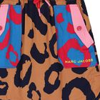 Girls Beige Leopard Skirt, 1, hi-res