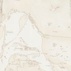 طقم هدايا أفرول بطبعة خريطة باللون العاجي  والبيج للأطفال , 4, hi-res