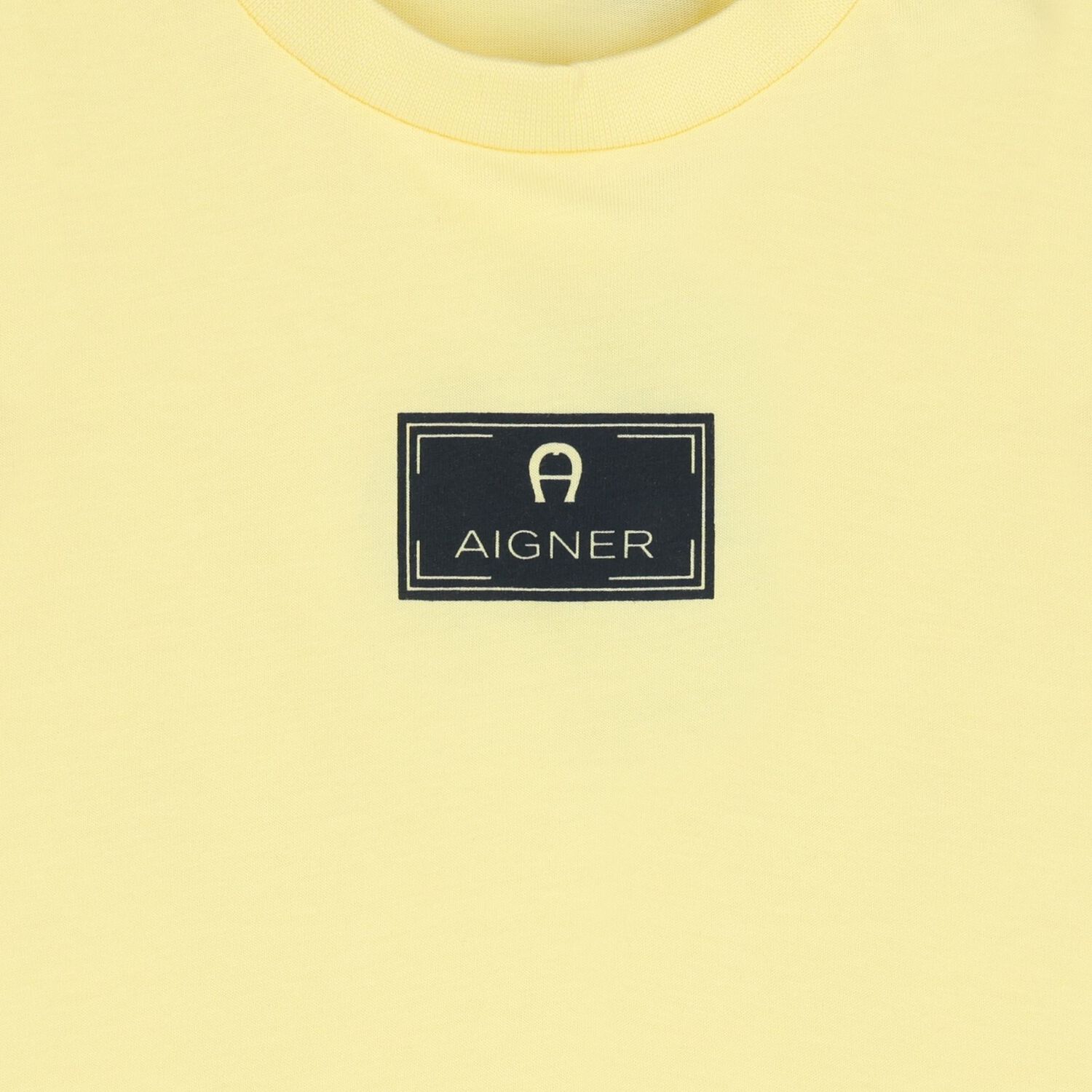 Younger Boys Yellow Logo T-Shirt, 2, hi-res