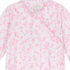 Baby Girls White & Pink Old English Roses Babygrow, 1, hi-res